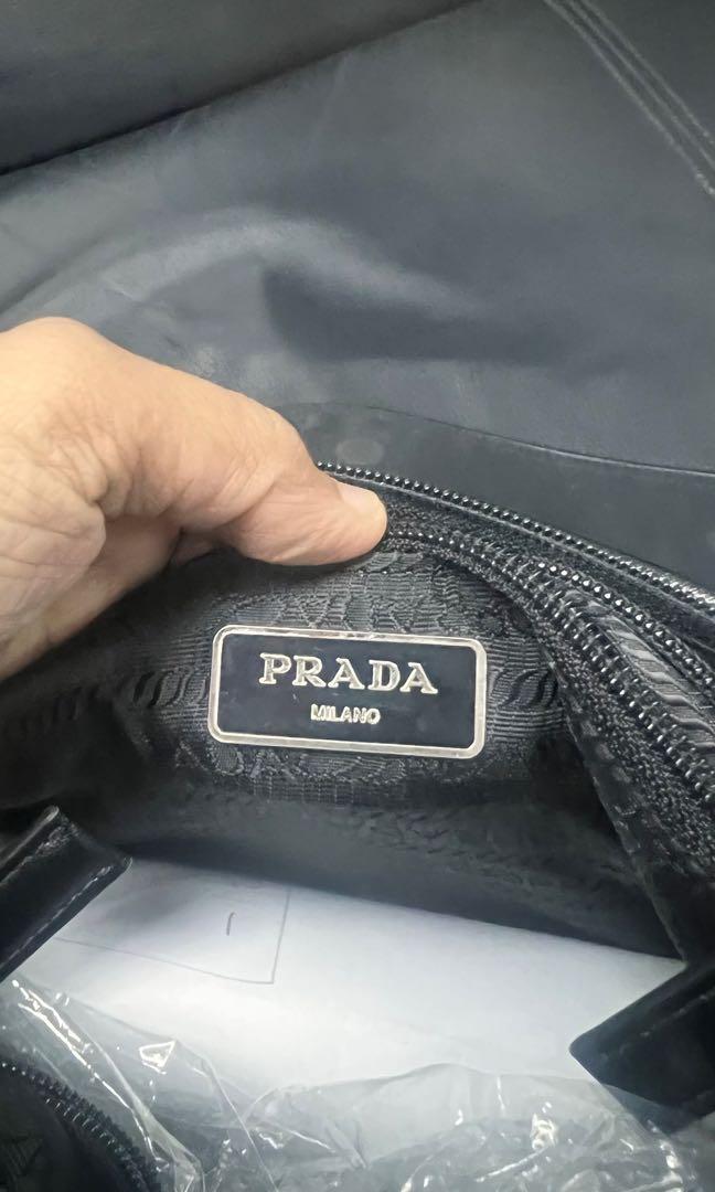 Prada bag white tag clearance