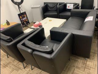 Preloved armchairs/ 2 seater sofa[RESERVED]