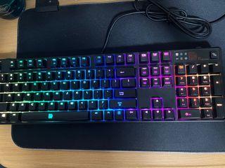 Pre-Loved  RGB Tt esports Poseidon Z Blue Switch Mechanical Keyboard