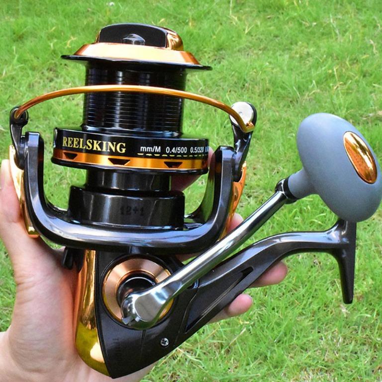 REELSKING TF11000 Fishing Rod And Reel Combo Set Spinning Far Cast