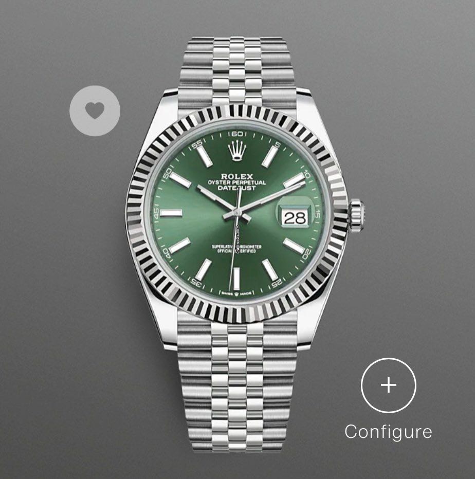 datejust mint green