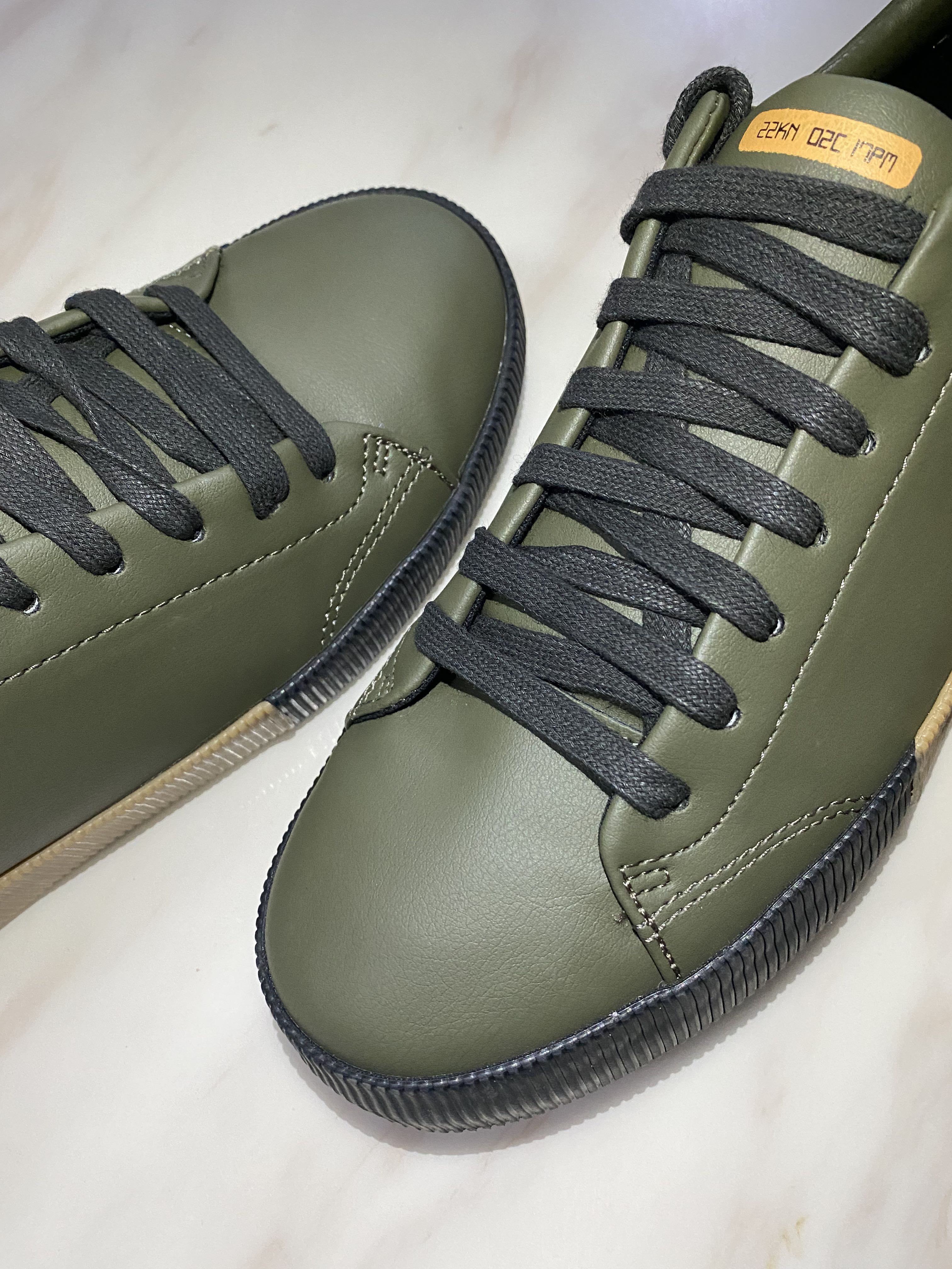 SAVE 80 Pull and Bear Shoe Army s Green Men s Fashion