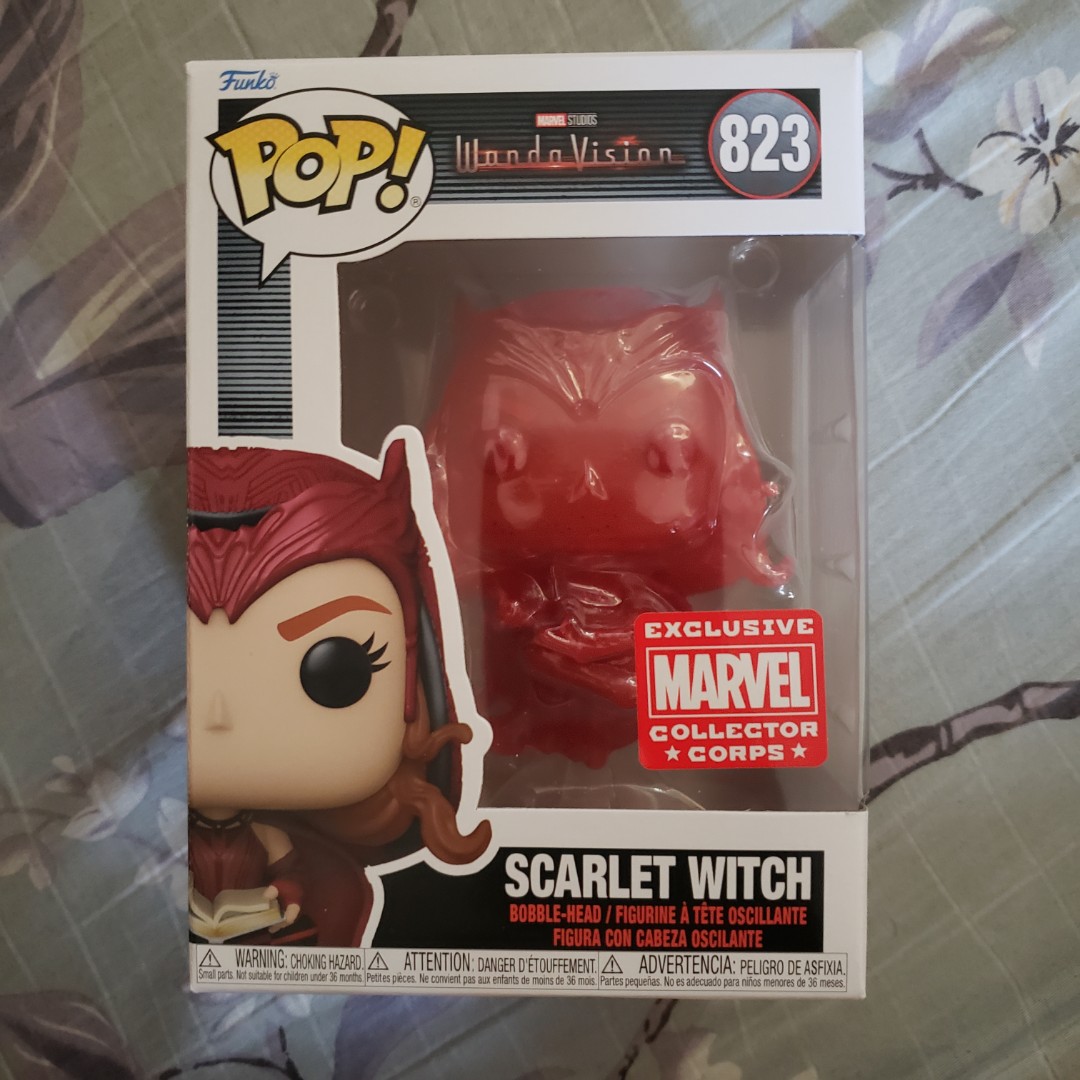 Scarlet Witch Funko Pop 823 Marvel Collector Corps Hobbies And Toys