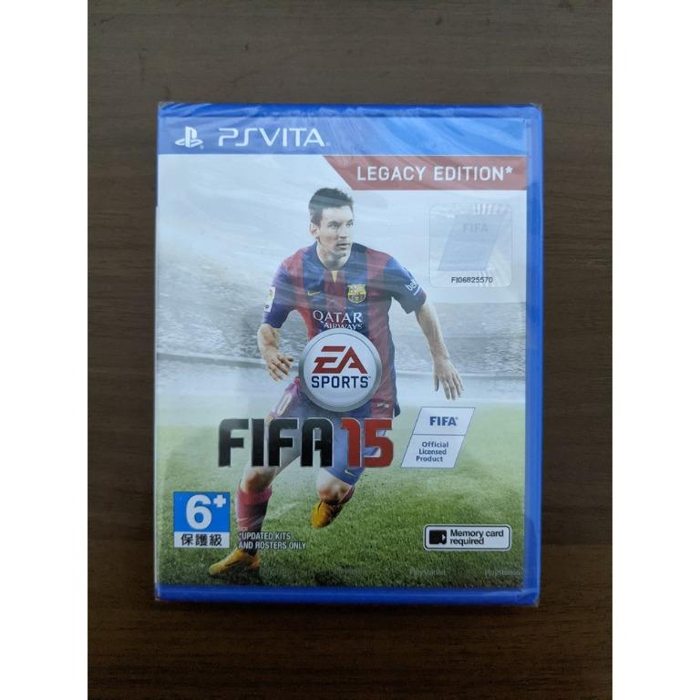 Sealed Unopened Fifa 15 Legacy Edition Ps Vita Game English Psvita Games Physical Copy 100 Real Video Gaming Video Games Playstation On Carousell