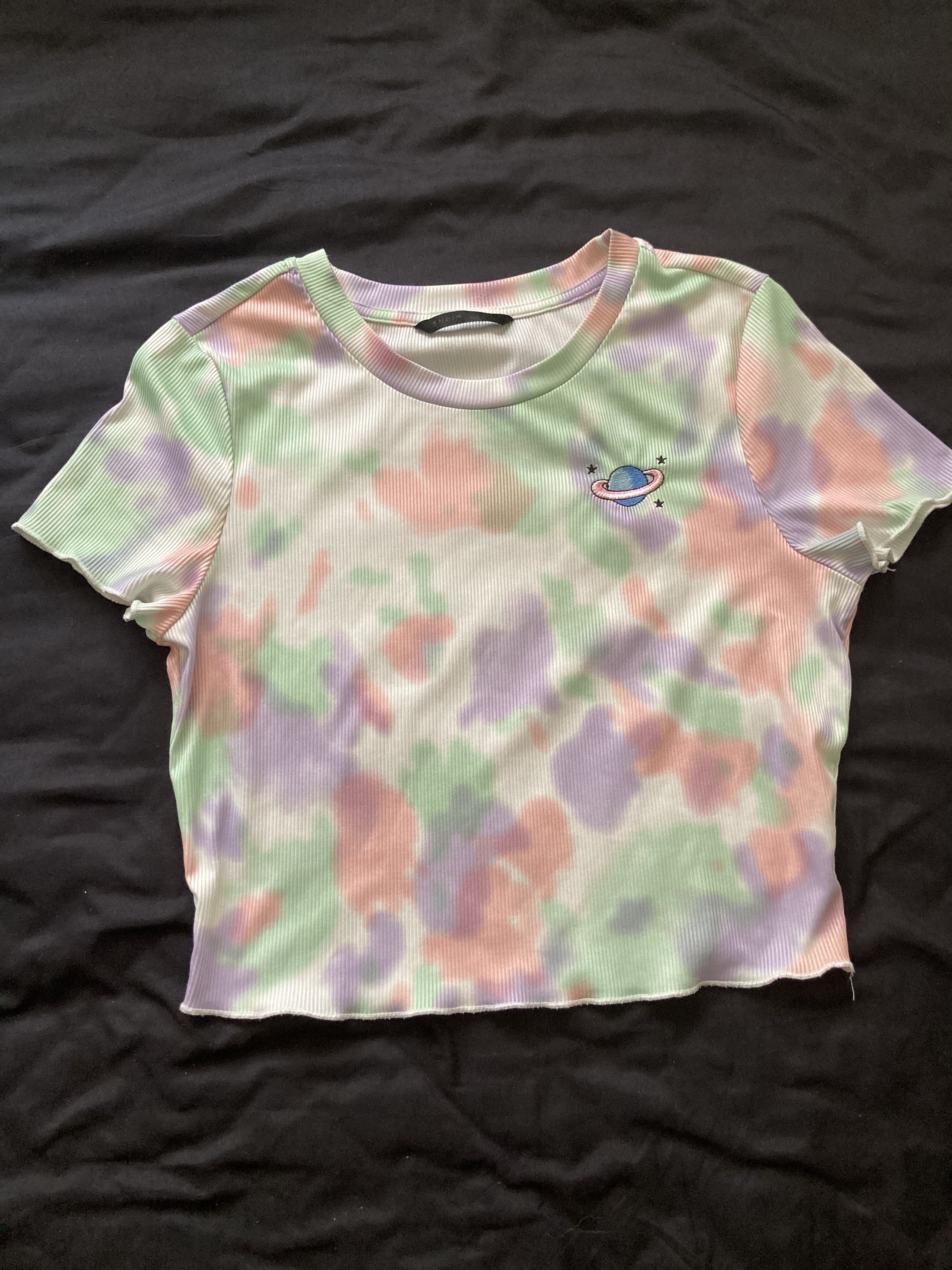 hollister tie dye crop top