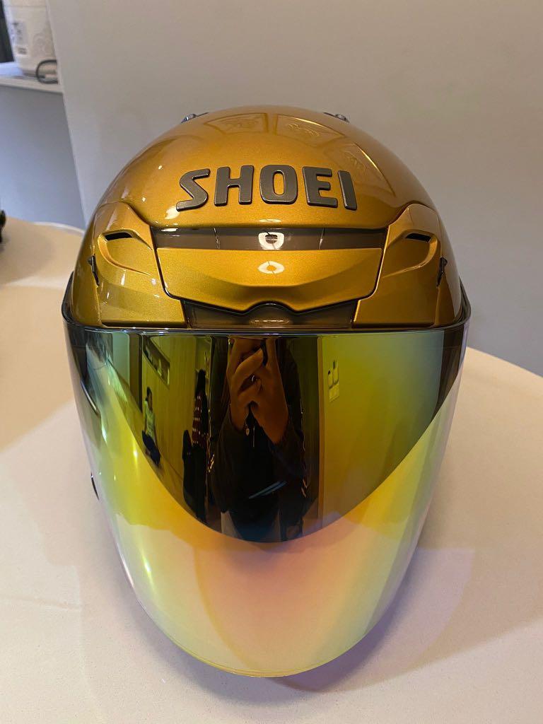 SHOEI J FORCE 3 - GOLD, Motorcycles 