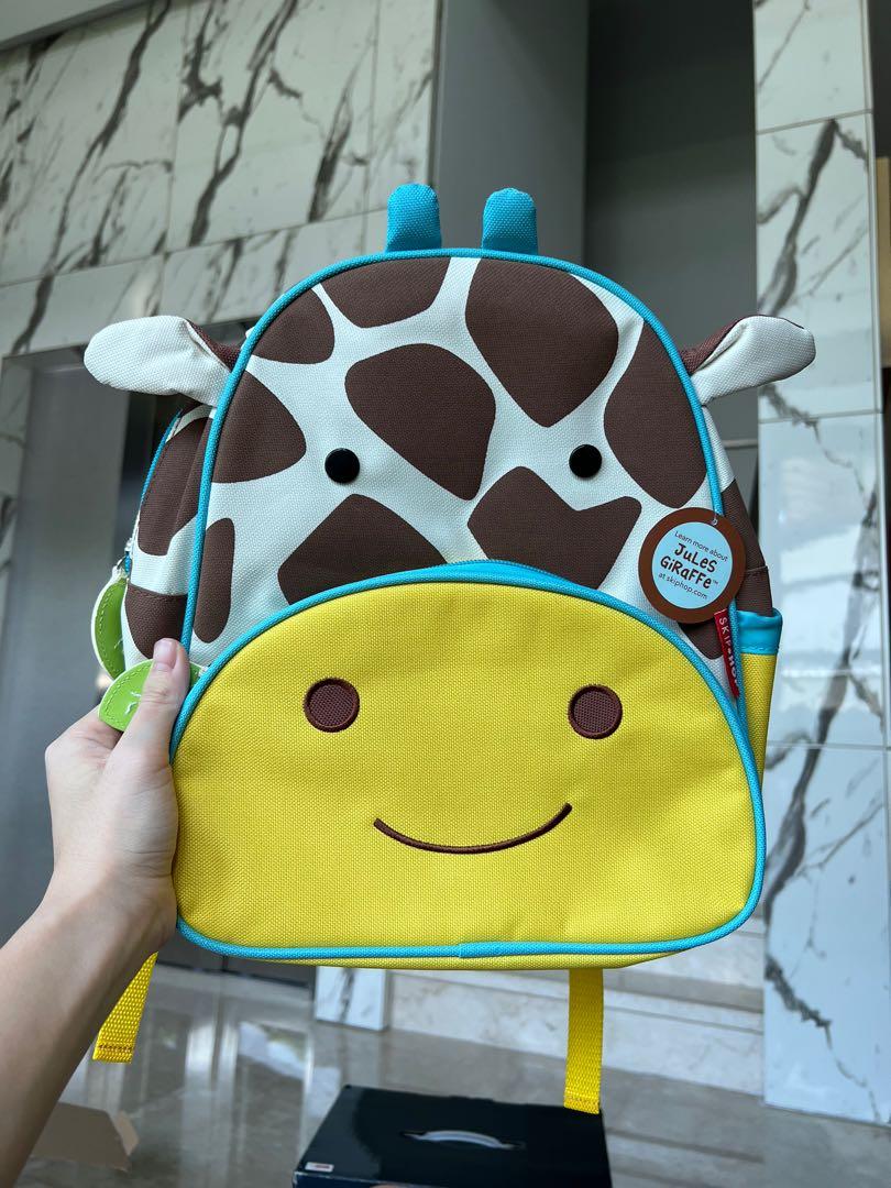 giraffe plush backpack