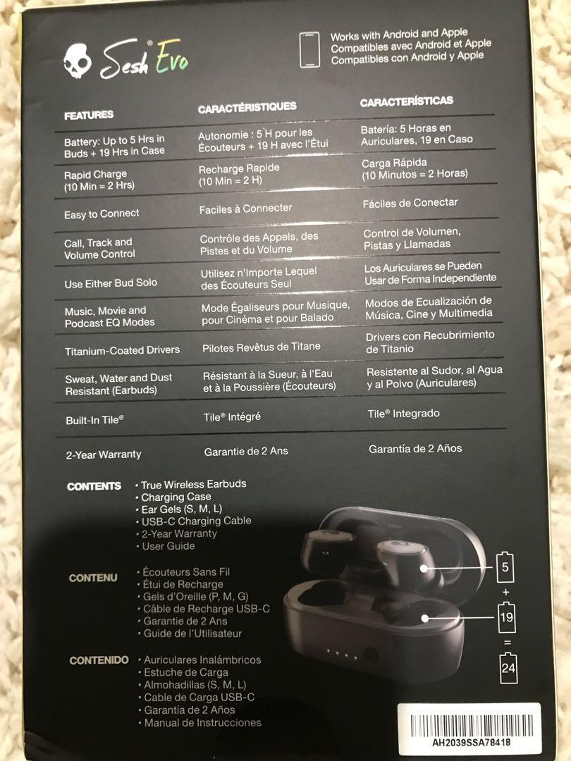 Sesh wireless earbuds instructions sales