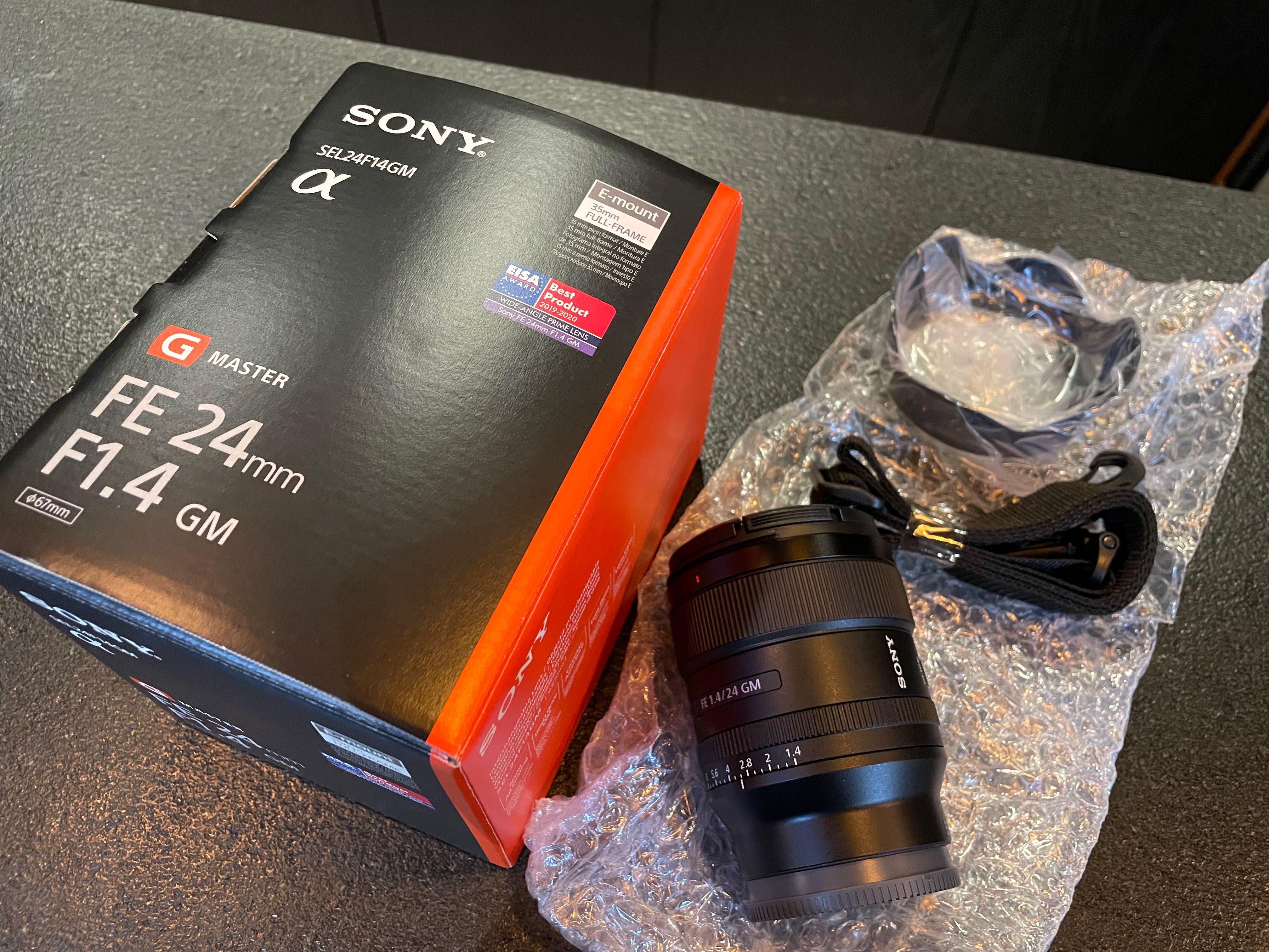 Sony FE 24mm F1.4 GM レンズ フィルター付き F1.4 GM FE GM（レンズ