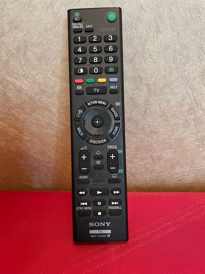 Sony TV Remote RMTTX100P, TV & Home Appliances, TV & Entertainment, TV Parts & Accessories on