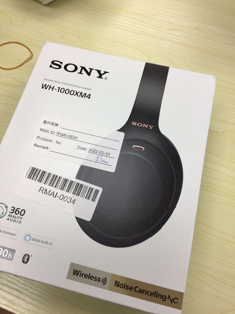 Sony WH-1000XM4/BM, 音響器材, 頭戴式/罩耳式耳機- Carousell