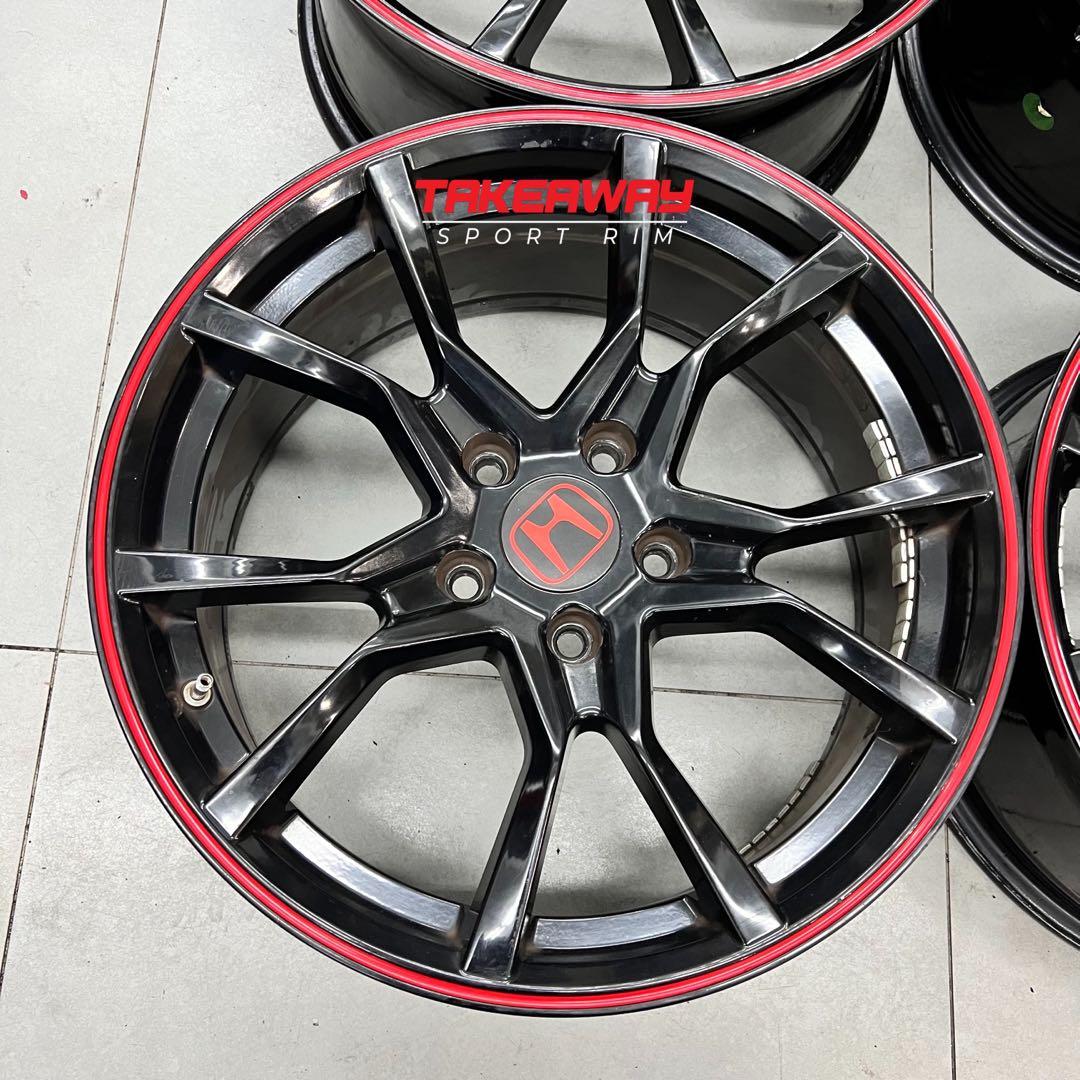 Sport Rim Honda Type R 17 inci 5x114, Auto Accessories on Carousell
