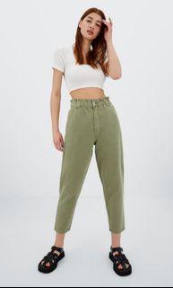 Stradivarius mint baggy pants new with price tag