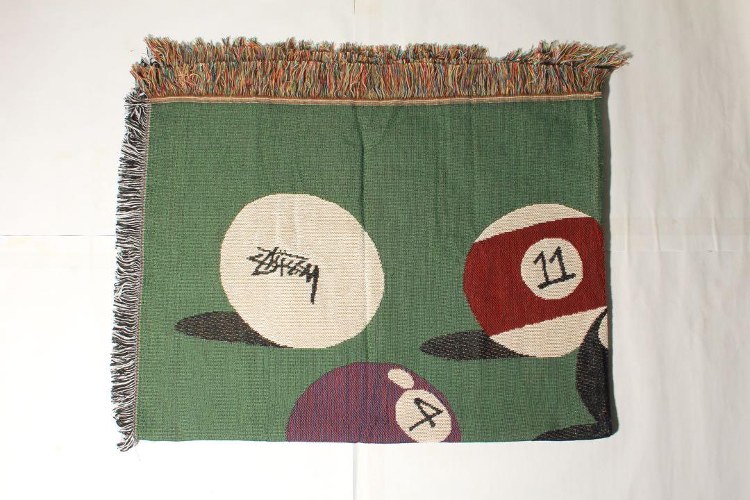布団・毛布 STUSSY OLD ENGLISH BLANKET Buy Stussy Old English Blanket 'Pink' - 138865 PINK | GOAT