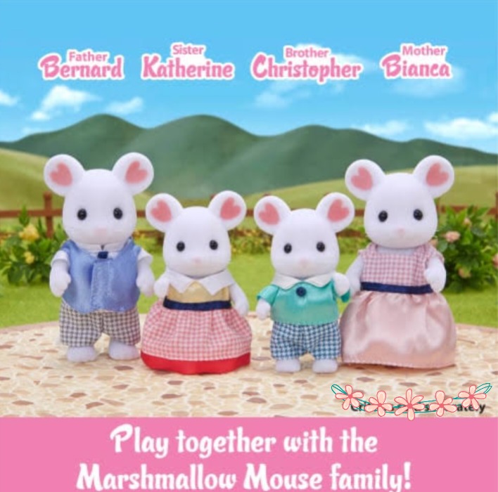 Mouse family sylvanian hotsell