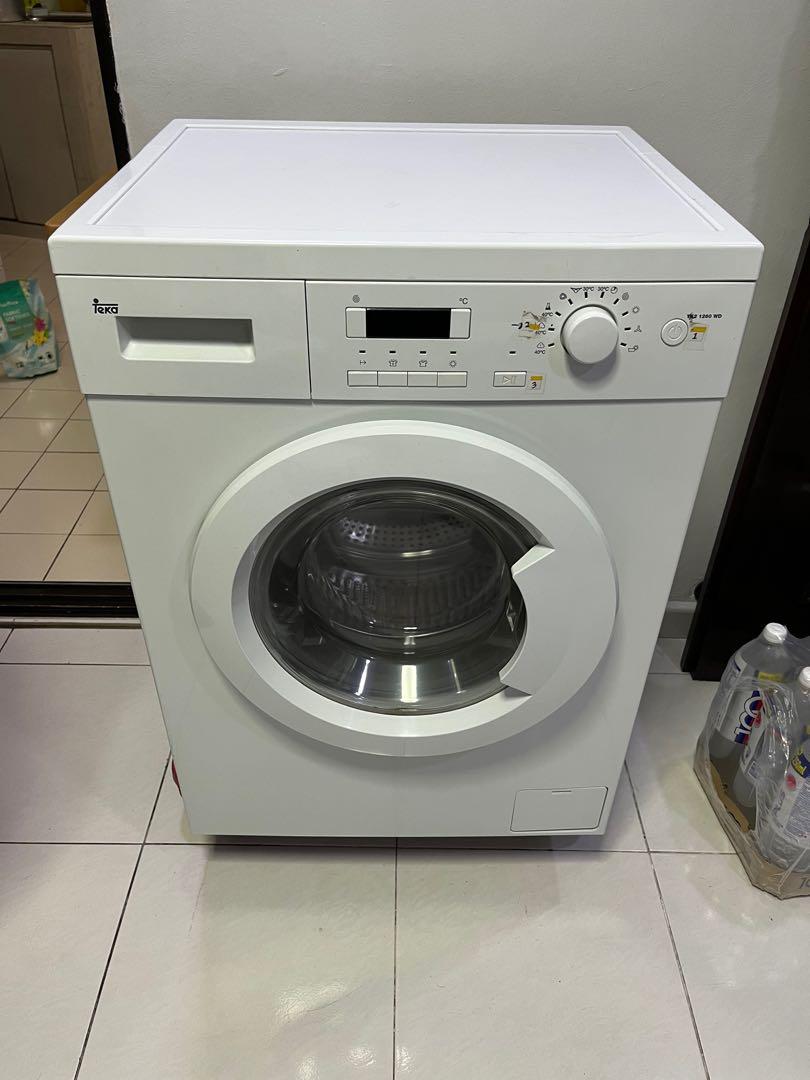 Teka 1260 front load washing machine 60, TV & Home Appliances, Washing
