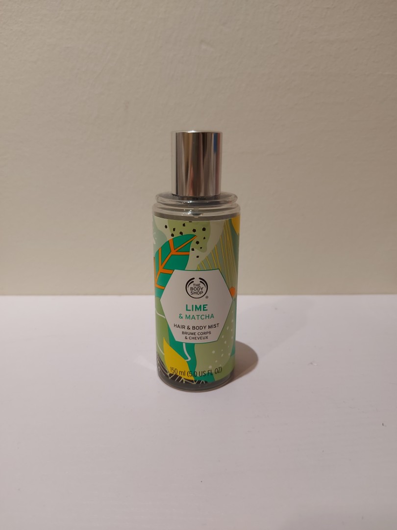 Lime and matcha deals hair and body mist
