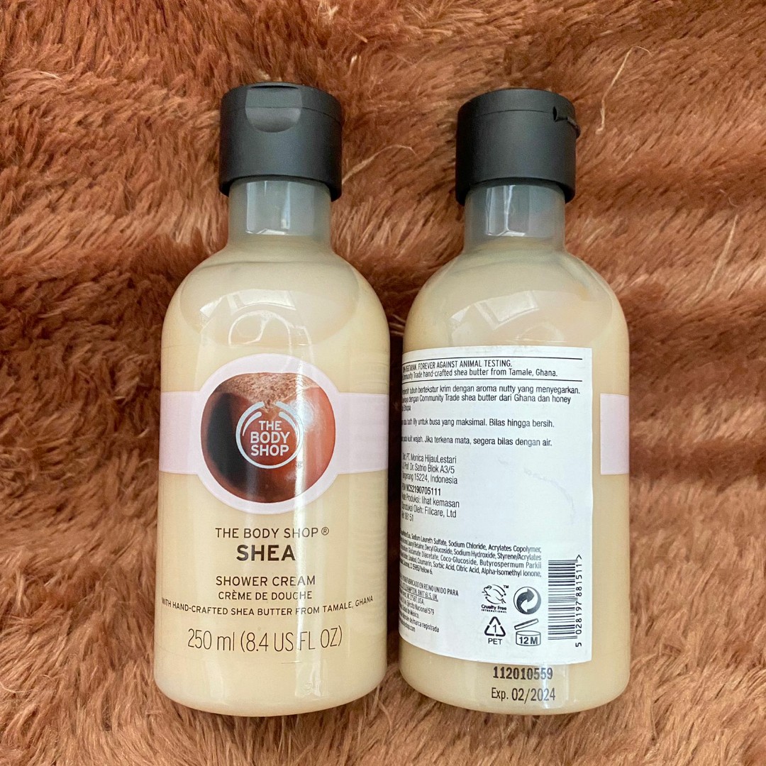 The Body Shop Shea Shower Cream 250 ml, Kesehatan & Kecantikan, Kulit