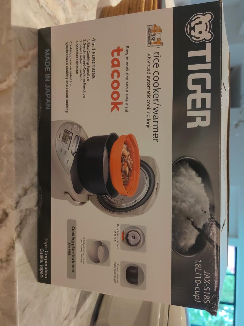 Tiger Rice cooker 10 cup. New bowl, TV & Home Appliances, Kitchen