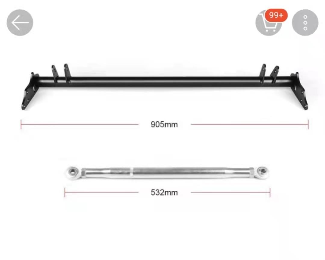 traction bar crx, Car Accessories, Car & Services on Carousell
