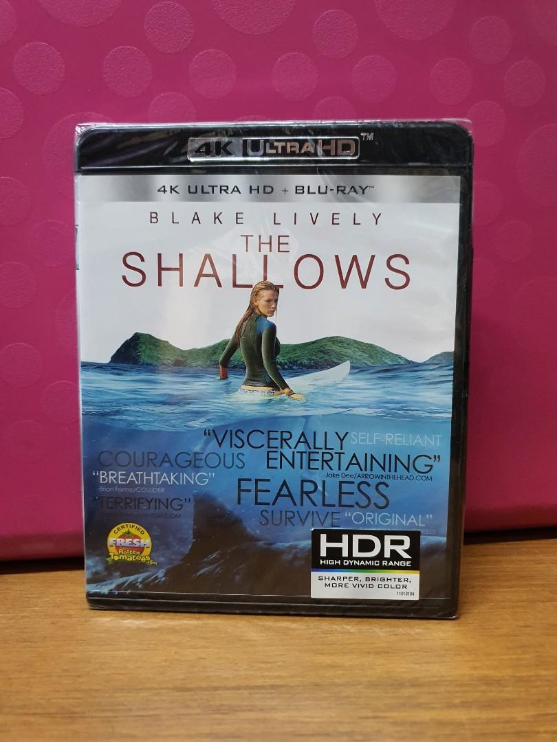 USA Blu Ray 4K UHD Shallows, The (Blake Lively, ATMOS), Hobbies