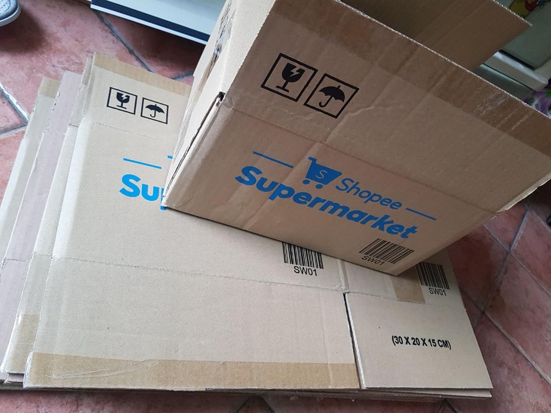 Used Carton Boxes for Sale, Furniture & Home Living, Home Improvement