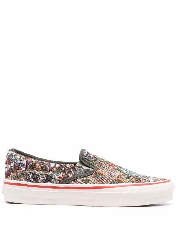 Vans Vault x Nigel Cabourn OG Classic Slip-On LX in Carpet, 男裝
