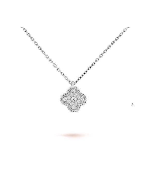 Alhambra deals diamond necklace