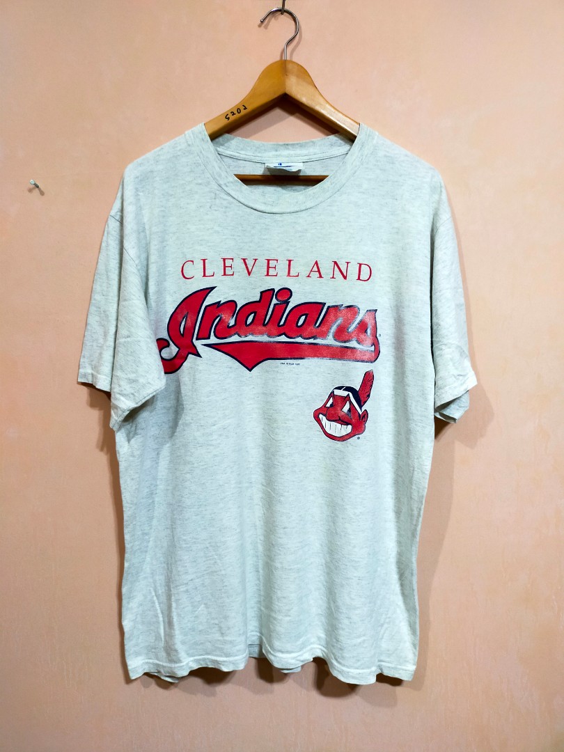 majestic cleveland indians jersey vtg vintage grey jersey OG MLB baseball