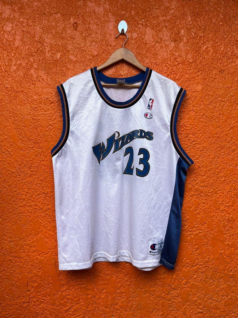 Vintage #23 MICHAEL JORDAN Washington Wizards NBA Champion Jersey