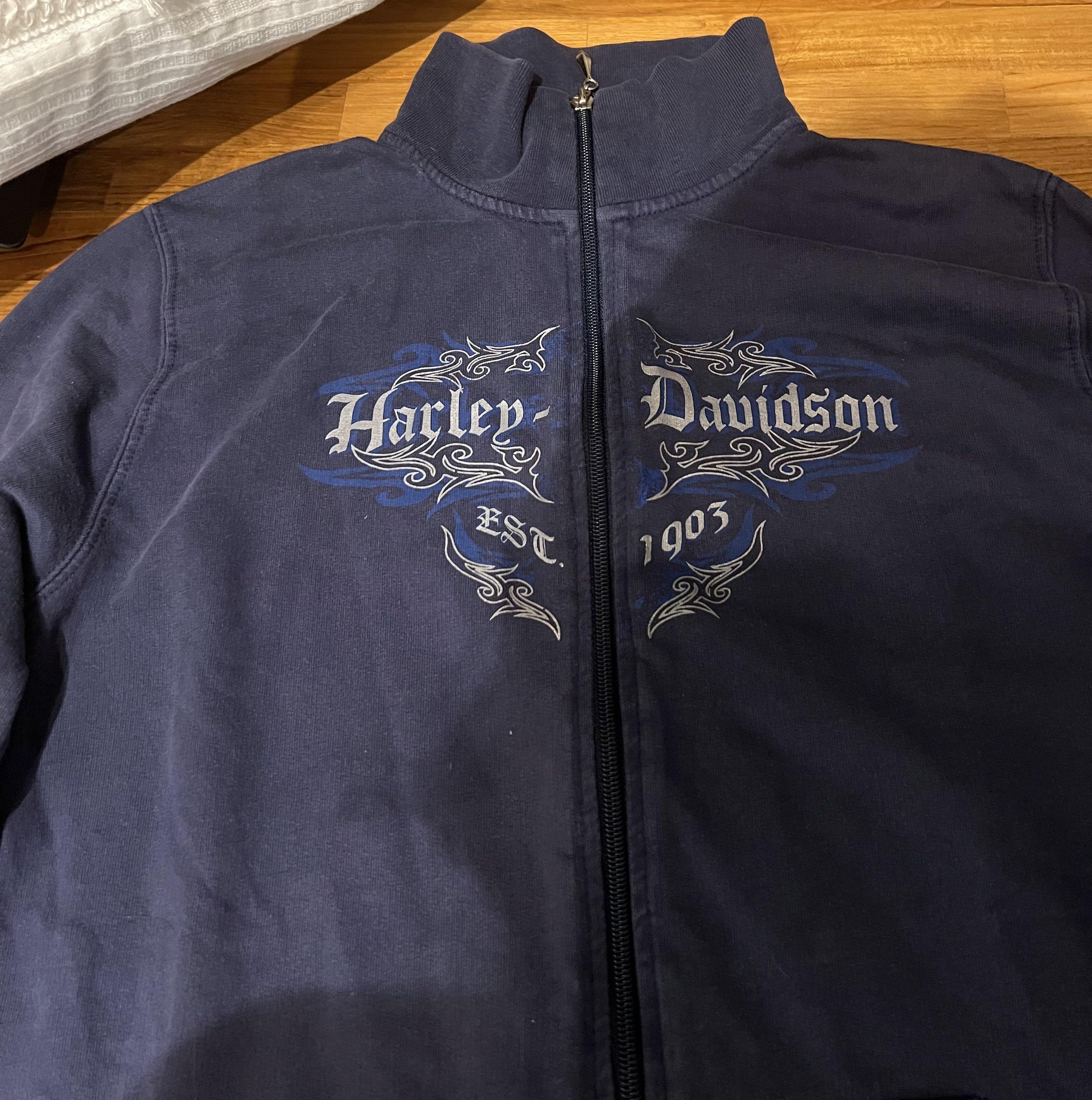 Vintage Harley Davidson Hoodie Unisex