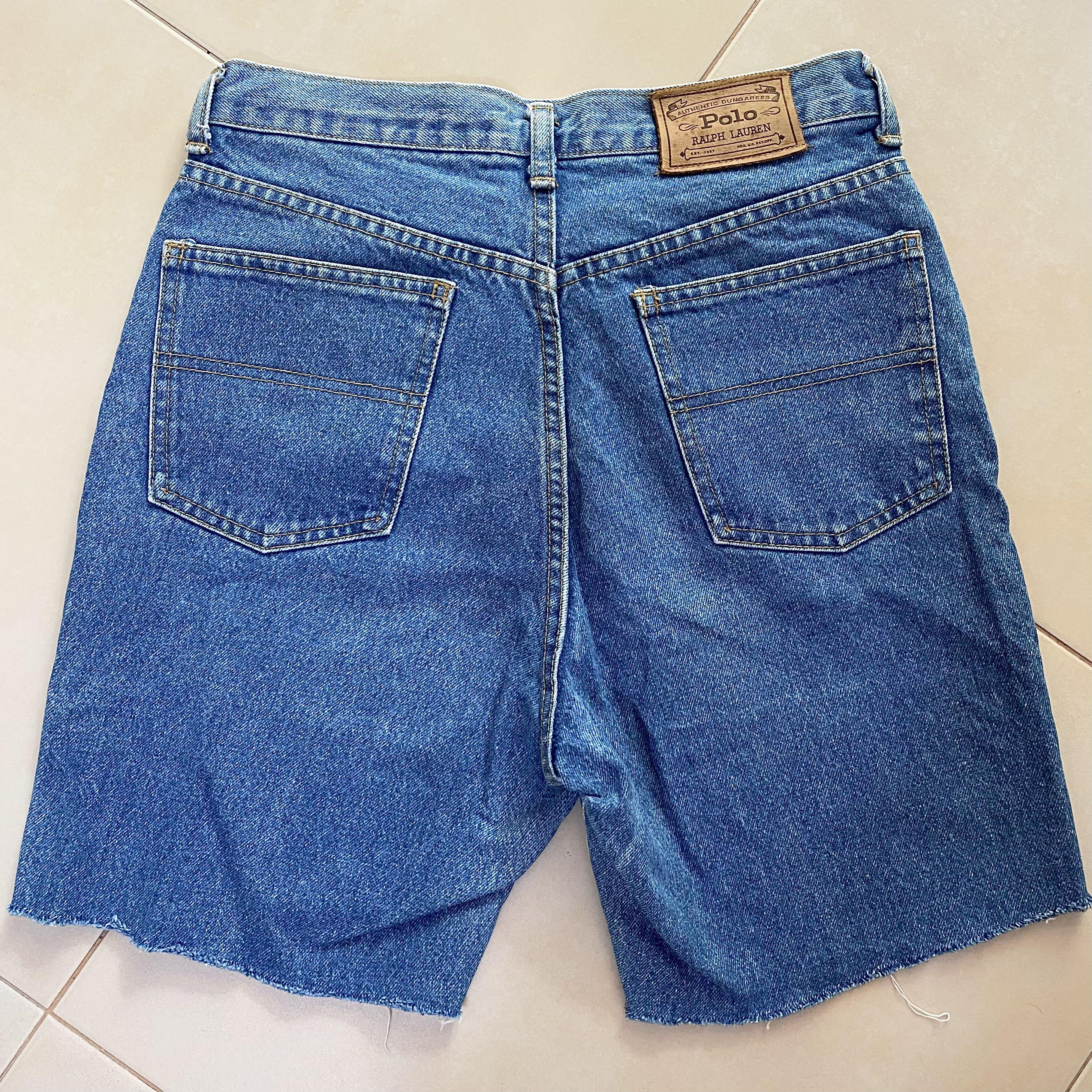 Ralph lauren polo jean shorts top