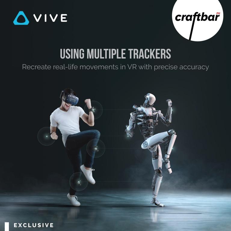 VIVE Trackers 3.0 VR Fullbody Tracking for PCVR, Video Gaming