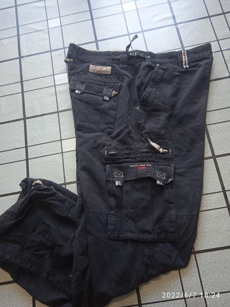 W38 cargo pants 9pockets triple five soul nyc double knee