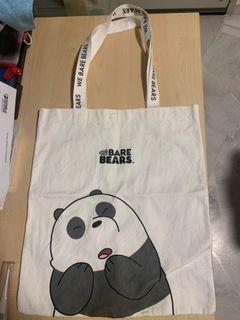 We Bare Bears Panda Tote Bag