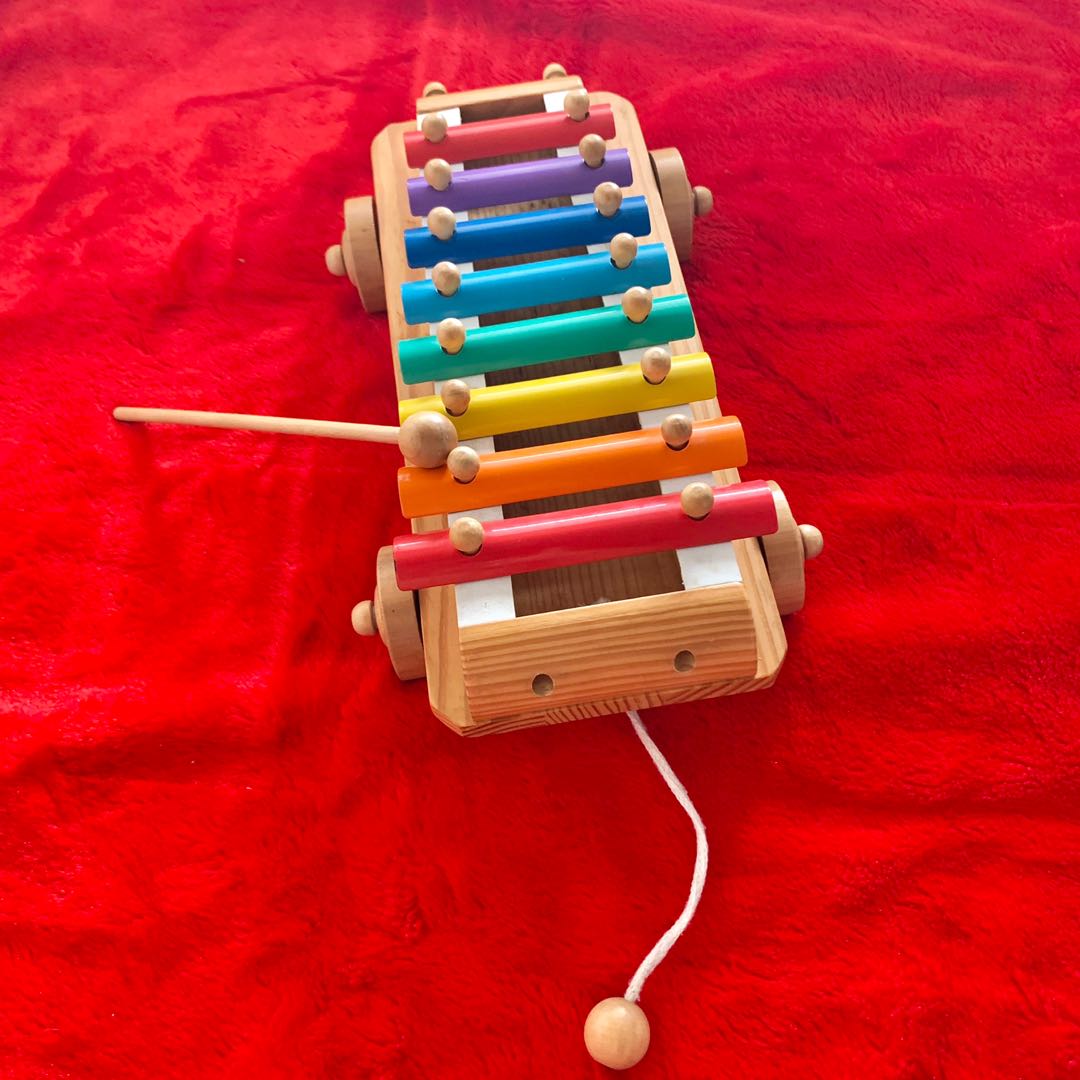 Wooden Xylophone, Hobbies & Toys, Toys & Games on Carousell