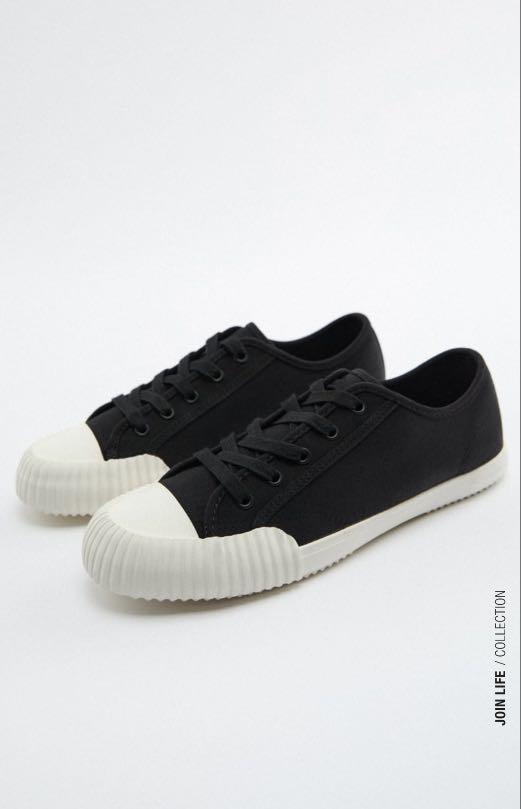 zara rubber toe sneakers