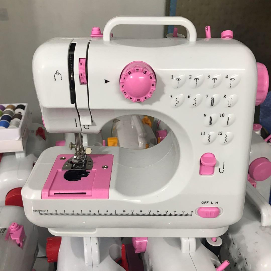 12 stitch sewing machine (incomplete accessories) (Category: Craft Supplies & Tools) located in Quezon City. Submitted by anythingthriftyph (Listing ID 1164865096, Image 2). Description: Working and good condition Incomplete accessories: NO pedal and adaptor 【PORTABLE SEWING MACHINE】:Built-in 12 stitch patterns meet your different household sewing needs and make your sewing more fun and convenient than ever.It supports 2 speeds (high and low),rev
