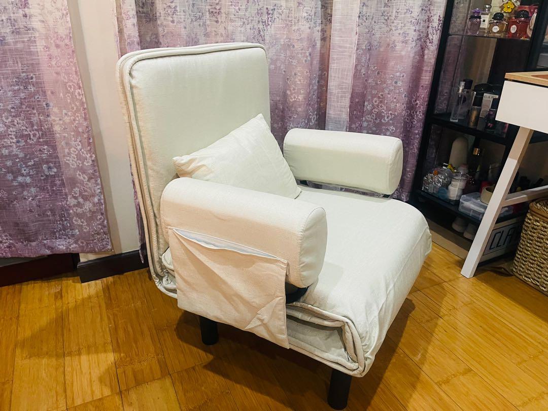 3in1 SINGLE SOFA BED (Category: Chairs) located in Manila. Submitted by claydelane (Listing ID 1165544292, Image 3). Description: Brandnew Easy to assemble Lightweight and super comfy.