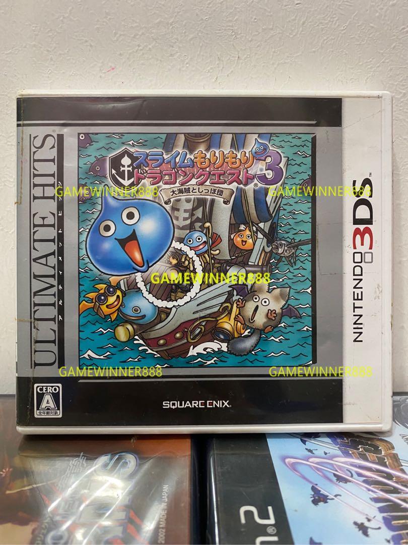 今日快閃價》（中古二手）日版3DS遊戲勇者鬥惡龍元氣史萊姆3 大海盜與