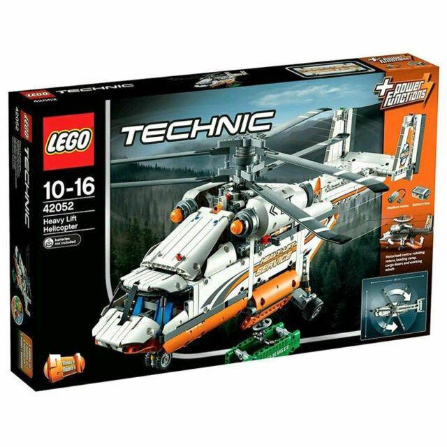 全新絕版未開袋NEW LEGO TECHNIC 42052 heavy lift helicopter 42145 