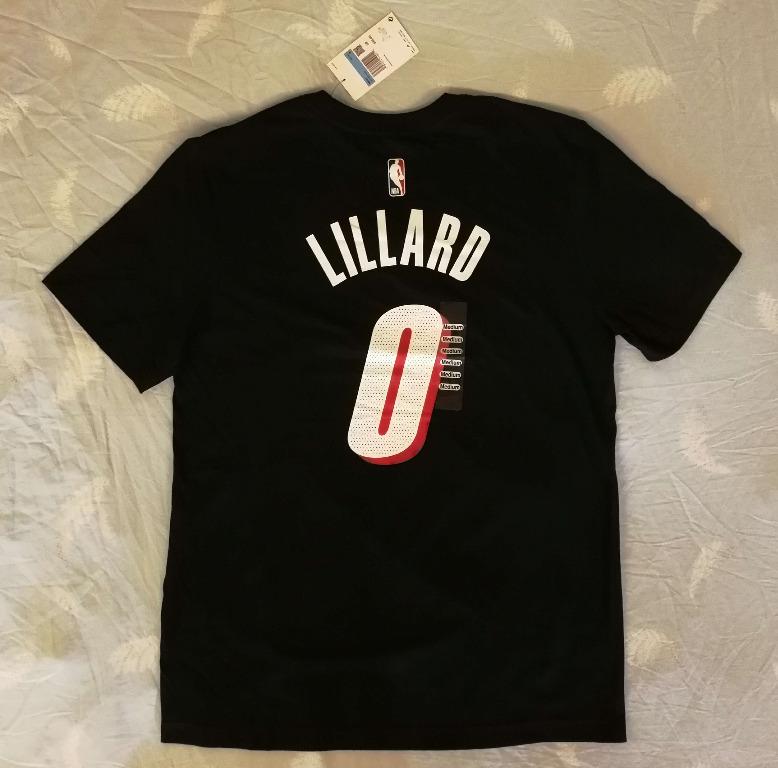(全新現貨) Nike NBA 波特蘭拓荒者 Damian Lillard 21/22 城市版 背號短T (Sz. M) 照片瀏覽 2