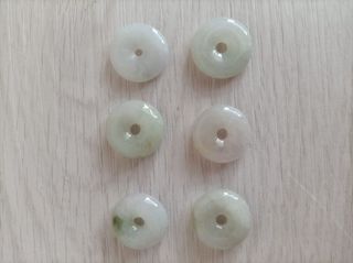 天然翡翠A玉  冰透平安扣64202486358915110