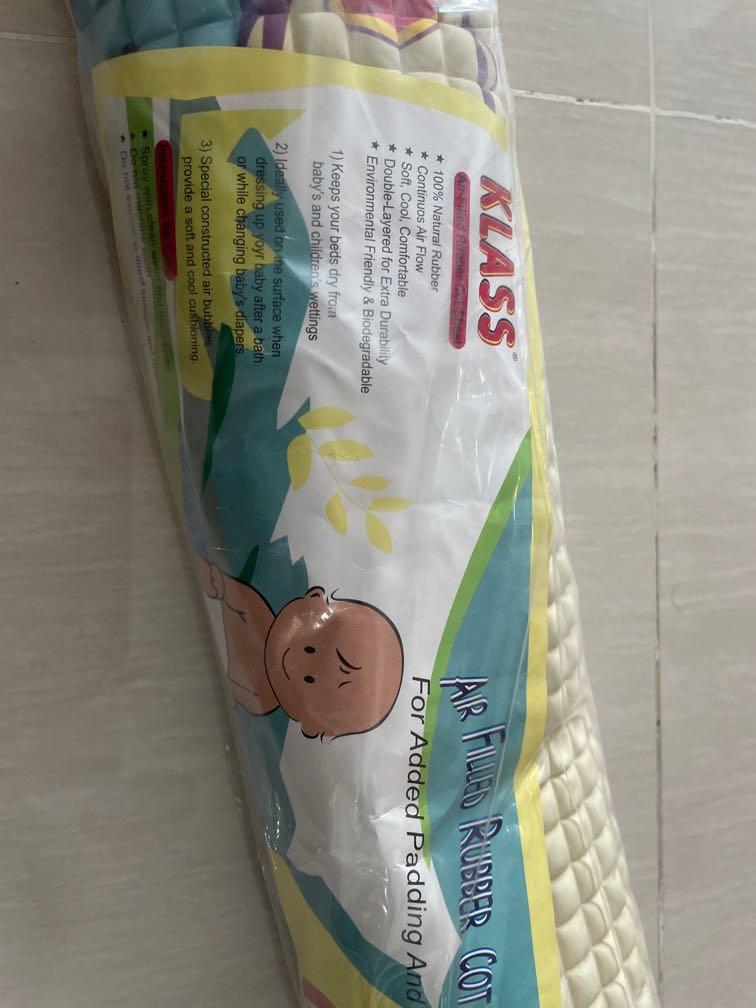 Air filled Rubber Cot Sheet, Babies & Kids, Bathing & Changing