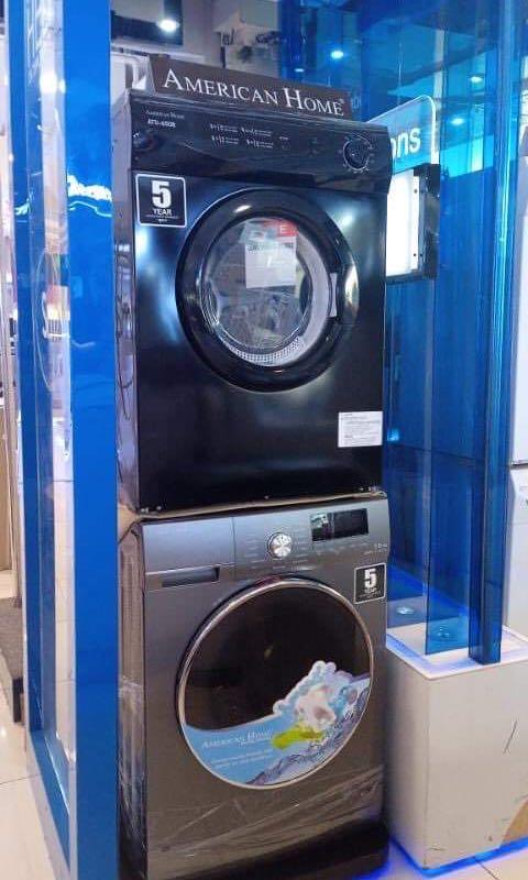 AMERICAN HOME FRONT LOAD WASHER AND DRYER (Category: Washing Machines and Dryers) located in Quezon City. Submitted by annys.online (Listing ID 1165604645, Image 1). Description: AMERICAN HOME FRONT LOAD WASHER AND DRYER AWFLD-181208G Cash; 33,000 AWFLD-180804G Cash; 26,900 AWFLD-S1806 Cash: 16,500 AWFLD-S1809XLT Cash; 22,200 AWFLD-6100MT Cash; 16,500 AWFL-S1807X Cash: 18,300 🔆🔆DRYER🔆🔆 ATD-610 Cash: 12,800 ATD-650B Cash: 13,900 🔆🔆MAYTAG🔆🔆