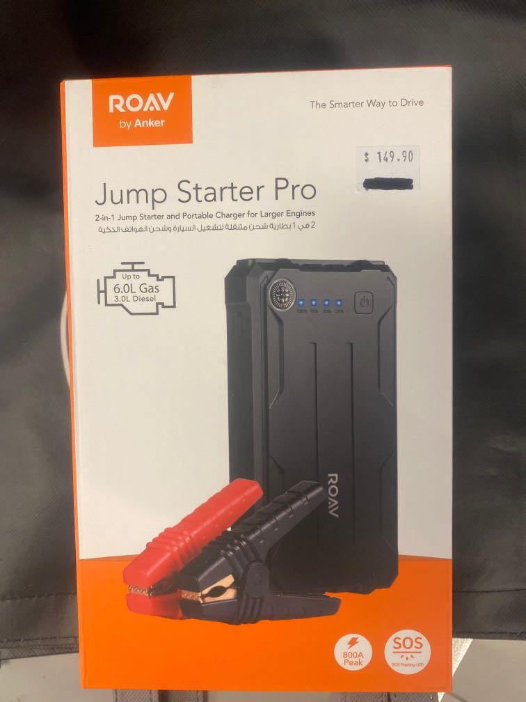 ANKER PRO VERSION 800A (ROAV) JUMP STARTER 800A PEAK 12V 6.0L Petrol 3.