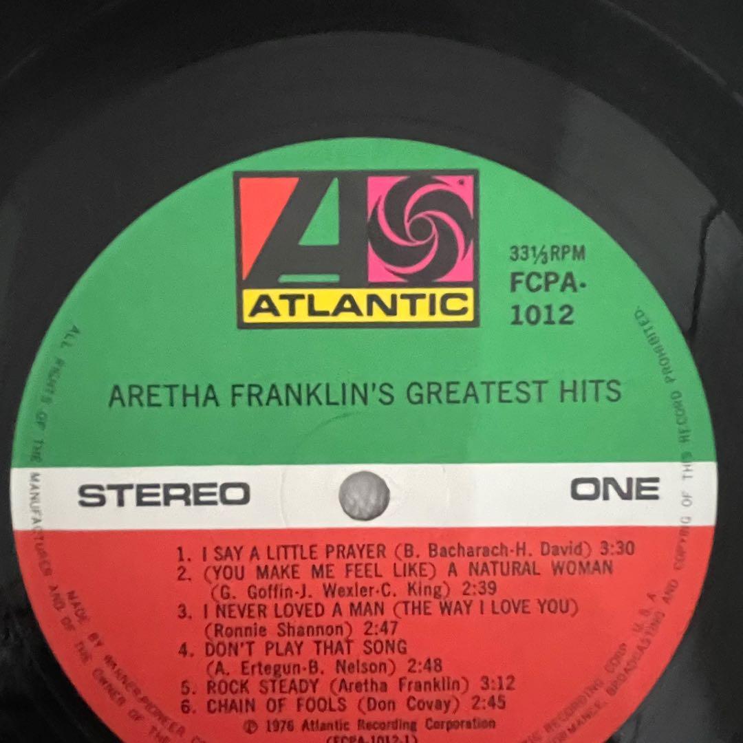 Aretha Franklin ‎– Aretha Franklin's Greatest Hits, Japan ...