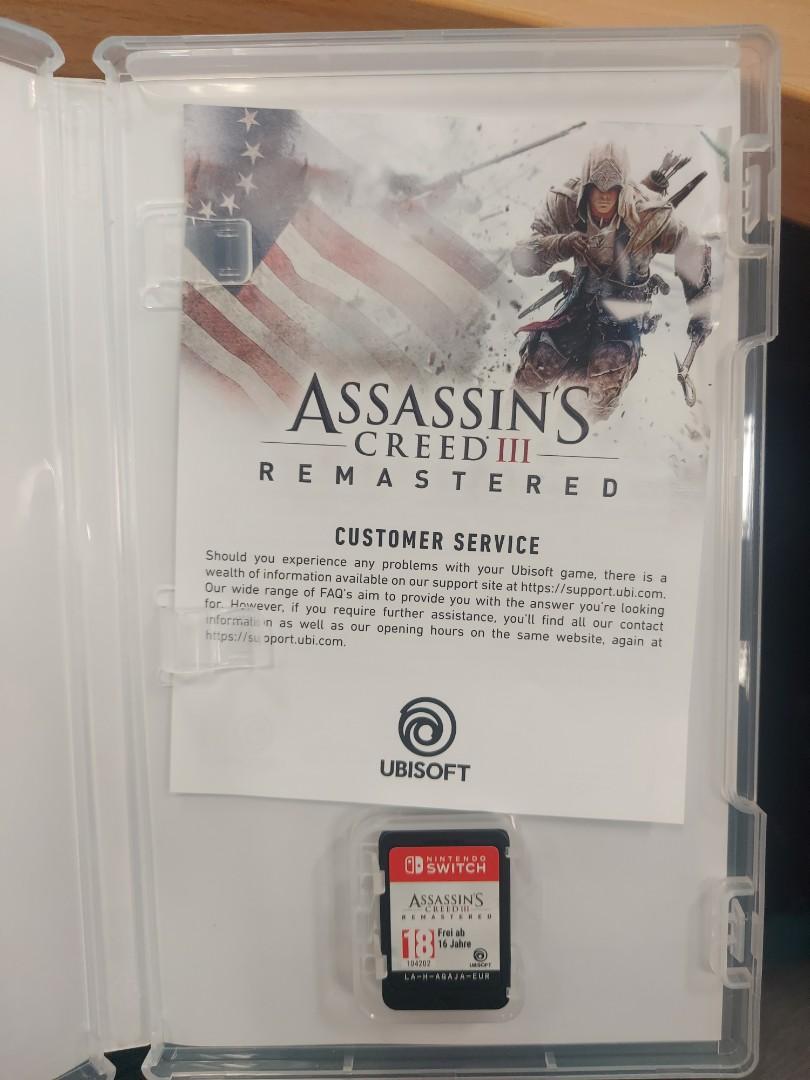 Assasin's Creed III Remastered (Free Mailing), Video Gaming, Video