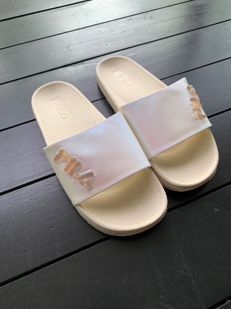 Authentic Fila sliders Women s Fashion Footwear Flipflops and