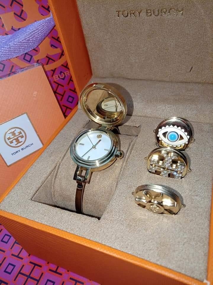 Authentic Tory Burch Reva Bangle Watch Set, Women's Fashion, Watches &  Accessories, Watches on Carousell